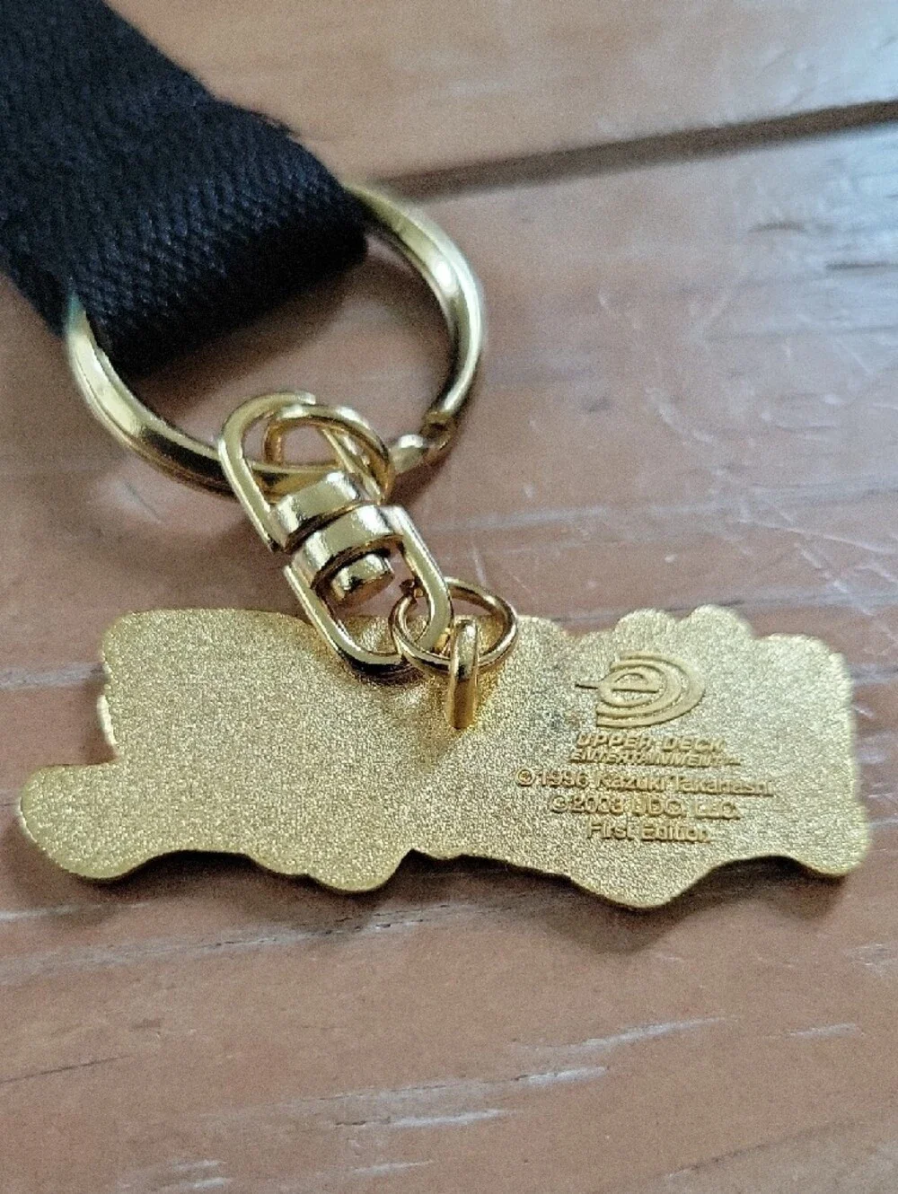 Set Of 8 2003 Yu-Gi-Oh! Lapel Pins + 2003 1st Ediion Keychain With Lanyard